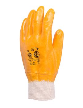 Guante Nitrilo Amarillo Liviano P/Elast T9